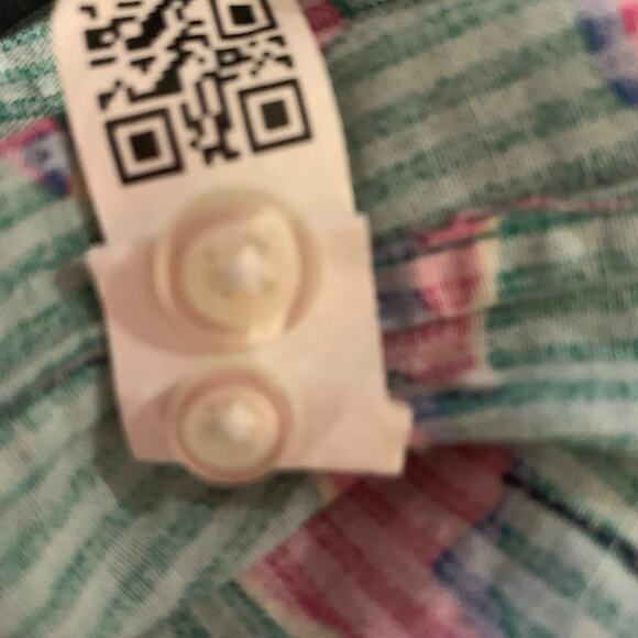 Bonobos Men’s Xl Shirt Green Pink Flamingo Casual Button Down Hawaiian Beach - Picture 11 of 11